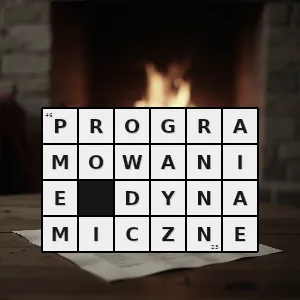 Hasło krzyżówkowe metoda rozwiązywania modeli optymalizacyjnych w której wartości zmieniają się w czasie - programowanie dynamiczne – rozwiązanie, synonimy, podpowiedzi i definicje krzyżówkowe